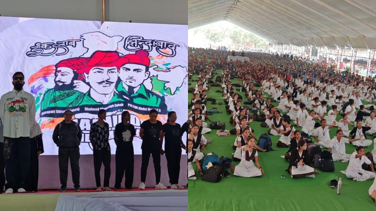 प्रशिक्षणाच्या दुसऱ्या दिवशी स्व-संरक्षण प्रशिक्षणास विद्यार्थिंनींचा उत्स्फूर्त प्रतिसाद!