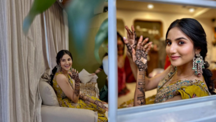 पूजाच्या घरी लगीनसराईला सुरुवात! हातावर रंगली सोहमच्या नावाची मेहंदी