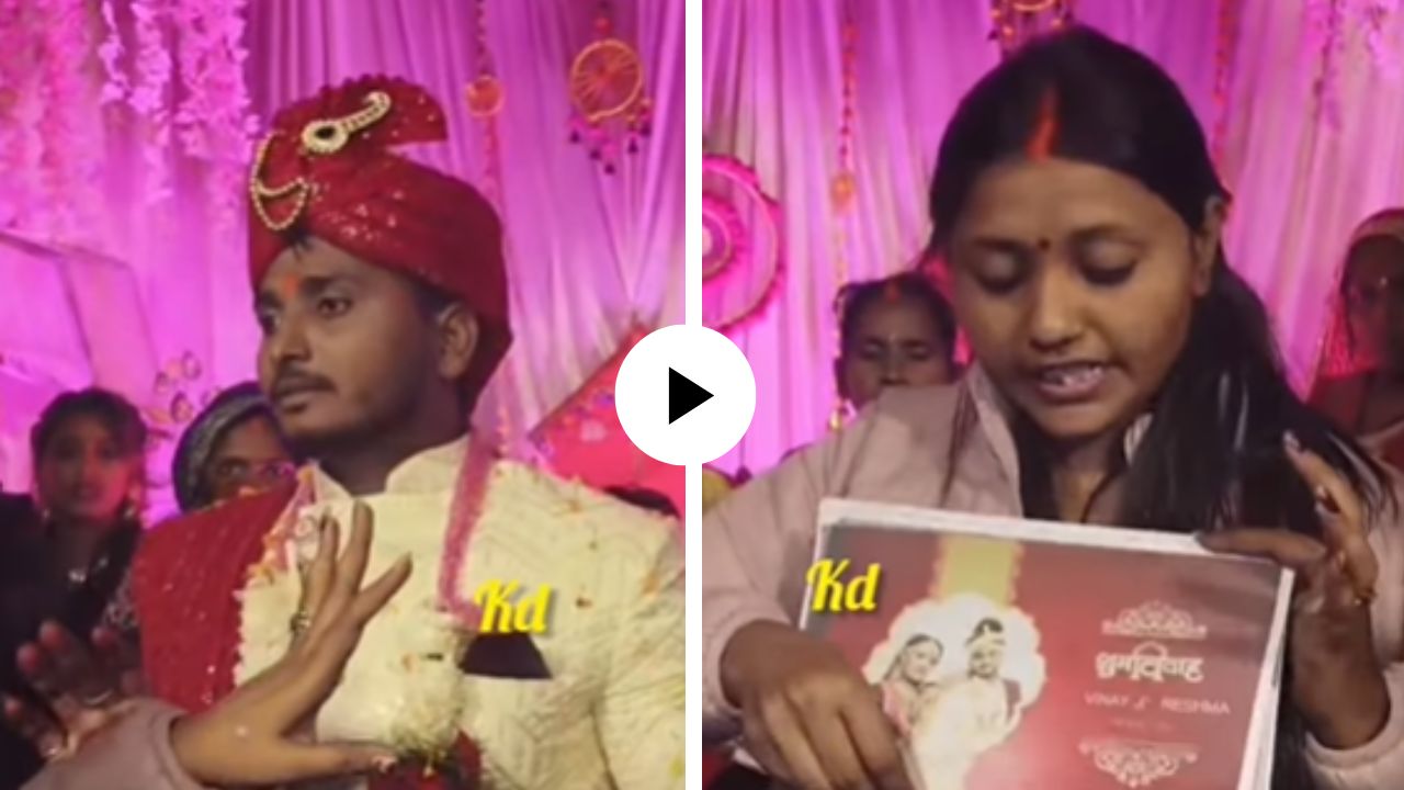 आपला घटस्फोट झाला का? गुपचूप लग्न करणाऱ्या पतीचं भांड पत्नीने केलं उघडं, दाखवल्या अशा गोष्टी… Video Viral