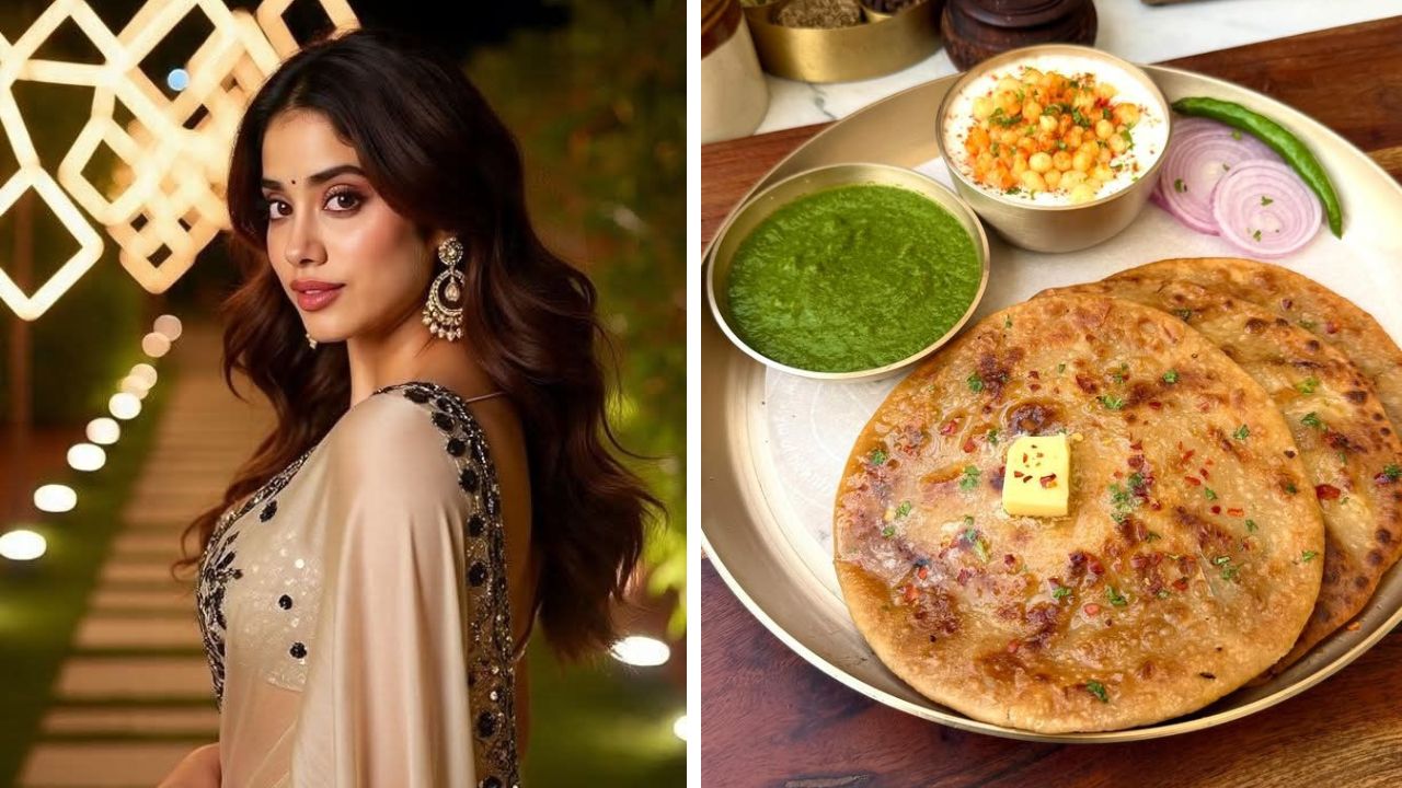 हिवाळ्याच्या थंडीत घरी बनवा चविष्ट ‘रताळ्याचे पराठे’, अभिनेत्री जान्हवी कपूरची फेव्हरेट डिश; सकाळच्या नाश्त्यासाठी परफेक्ट रेसिपी