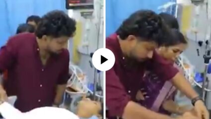 एक विवाह ऐसा भी! लग्नाआधी वाटेतच वधूचा झाला अपघात, वराने शुभमुहूर्त न टाळता हॉस्पिटलमध्येचं उरकलं लग्न; Video Viral 