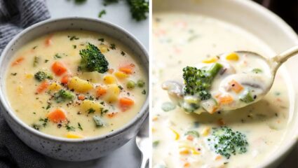 Winter Soup Recipe : थंडीच्या दिवसांत घरी बनवा गरमा गरम ‘क्रिमी व्हेजिटेबल सूप”; आरोग्यासाठी ठरेल फायदेशीर