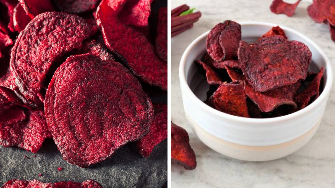 कुरकुरीत नाश्ता चहाची मजा वाढवेल, यंदा घरी बटाट्याचे नाही तर लालचुटुक बीटरूट चिप्स बनवून पहा; रेसिपी नोट करा