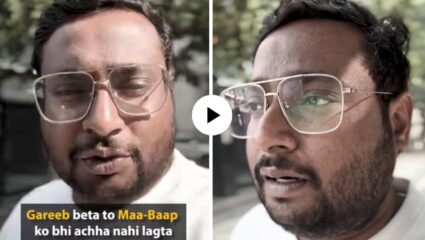 “जॉब नसेल तर आई-वडीलही इज्जत करत नाही” जॉब सोडला, दोन चपात्या मागताच… पुरुषाने व्यक्त केले आपले दुःख; Video Viral