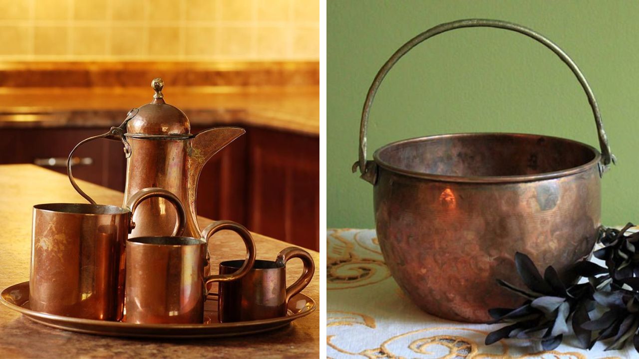 तांब्या पितळेच्या भांड्यांना कसं साफ करावं? स्वयंपाकघरातील या पदार्थांची मदत घ्या; शून्य रुपयांत भांड्यांना मिळेल नव्यासारखी चमक