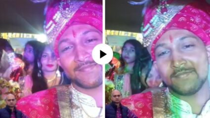 असा नवरा नको ग बाई! नववधू रडतेय अन् वर मेव्हणीसोबत बनवतोय रील… लोक म्हणाले, “हा तर ठरकी नवरा”; Video Viral