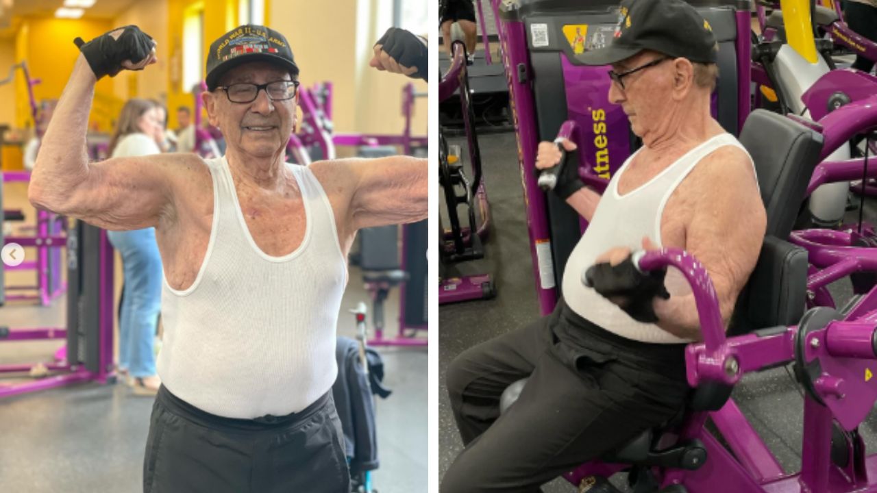 100 व्या वर्षीही आजोबा करतात बॉडी बिल्डिंग, नक्की असं खातात तरी काय? इंटरनेटवर शेअर केलं फिटनेसचं गुपित