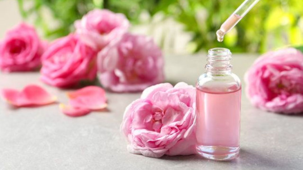 आता एका भांड्यात गुलाबाच्या पाकळ्या आणि पाकळ्या बुडतील एवढेच पाणी घाला. जास्त पाणी घालू नका, नाहीतर गुलाबपाणी पातळ होईल.