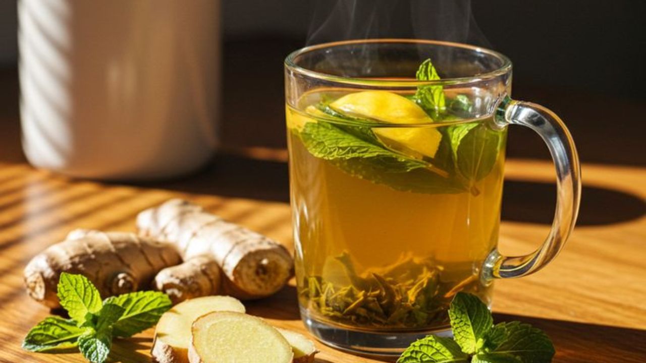 तुळस शरीराची रोगप्रतिकारक शक्ती वाढवते, तर आले कफ विरघळवते आणि घशाला आराम देते. मधामुळे खवखवणाऱ्या घशापासून आराम मिळतो.