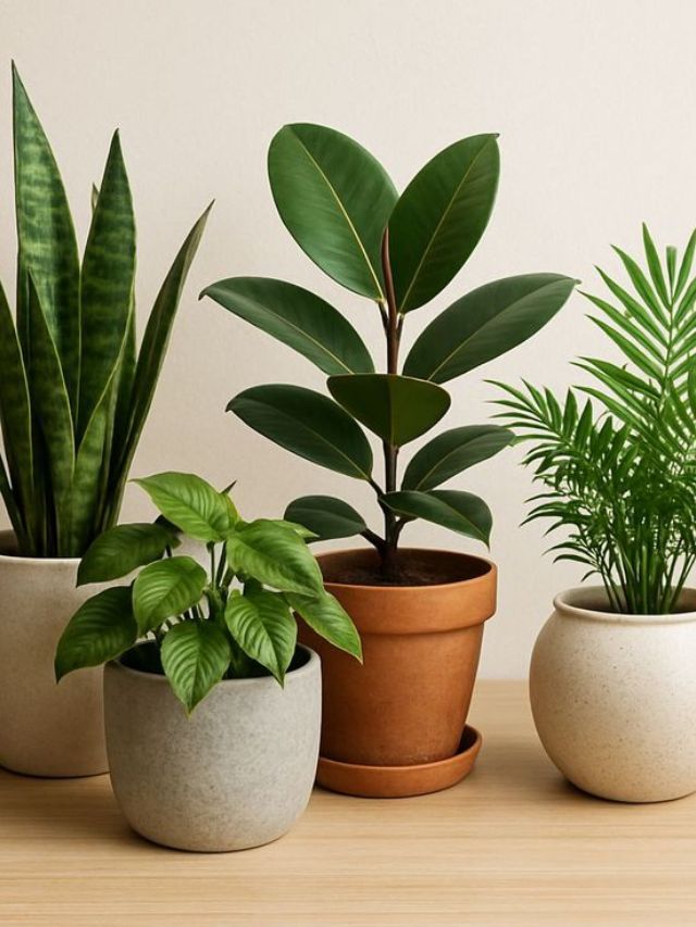 घरातील वातावरण चांगले ठेवण्यासाठी लावा ही रोपे