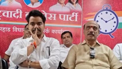 Raigad : महाडमध्ये राष्ट्रवादी-भाजप युतीची घोषणा; स्थानिक राजकारणात नवी समीकरणं