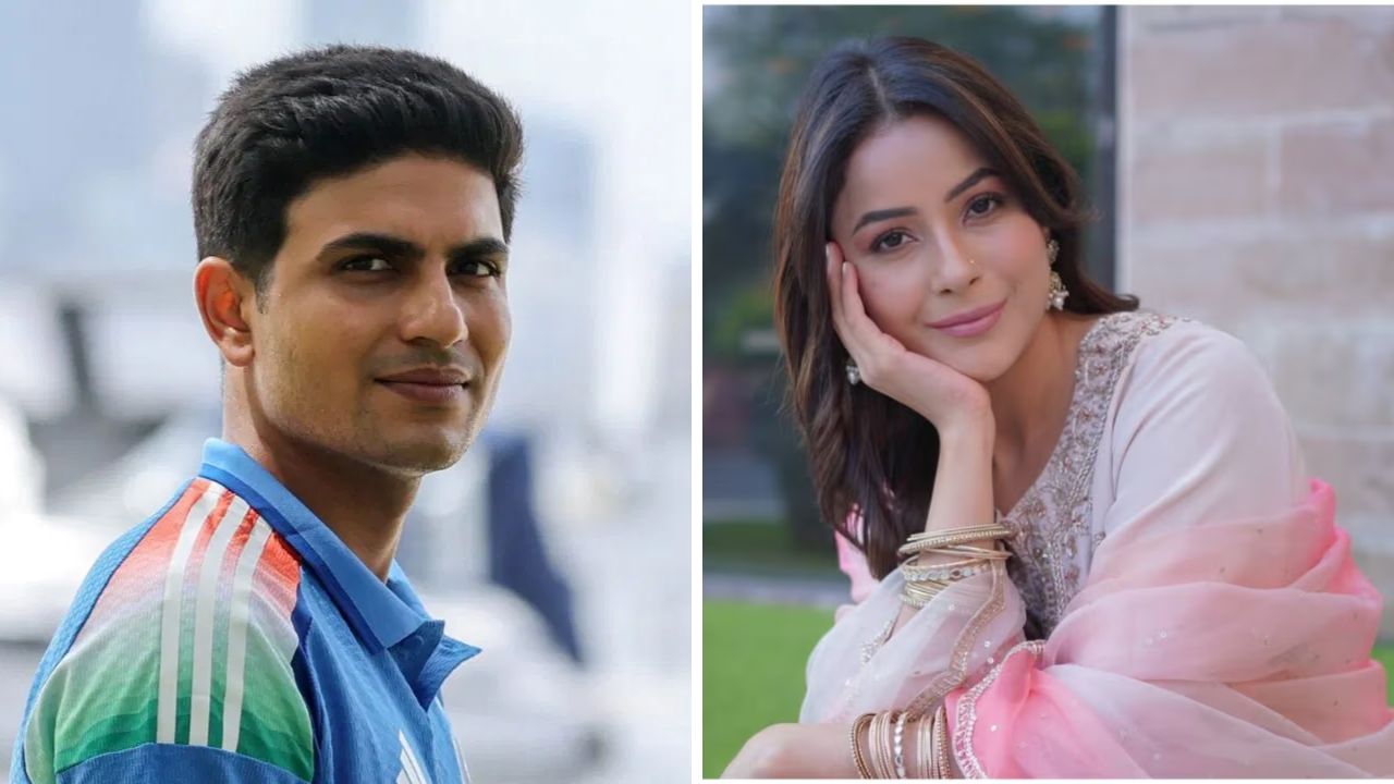 Shubman-Shehnaaz Gill: शुभमन गिल आणि शहनाज गिल भाऊ-बहीण? अभिनेत्रीने दिलं मजेशीर उत्तर!