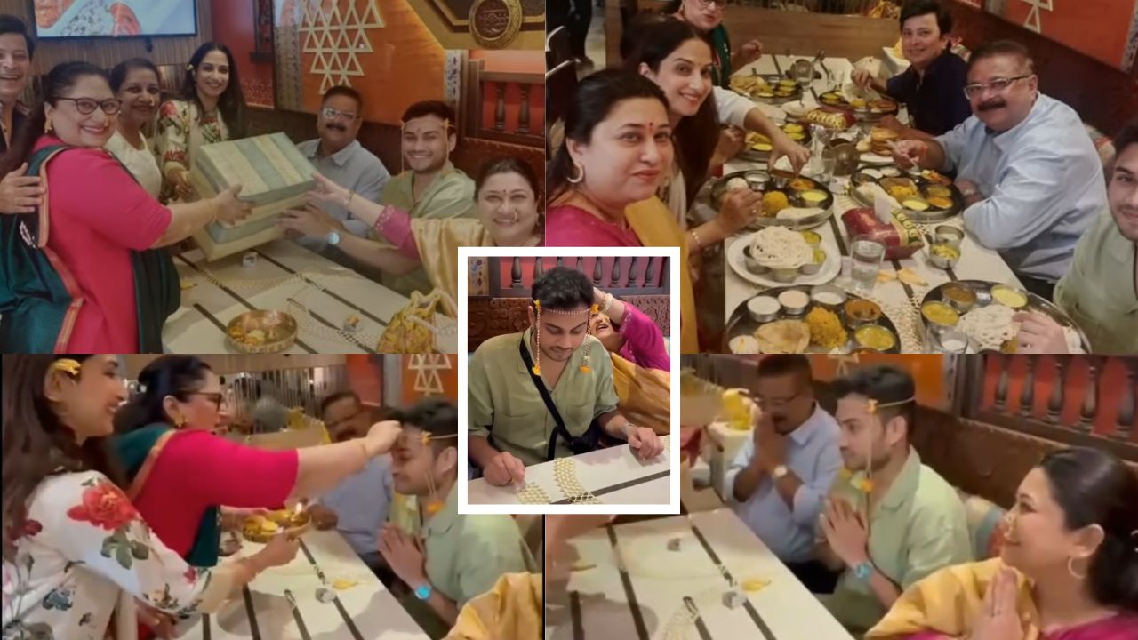 Soham Bandekar Kelvan Video: लगीनघाई! आणि तो क्षण आलाच…सुचित्रा बांदेकरांच्या लेकाचे थाटात पार पडले पहिले केळवण