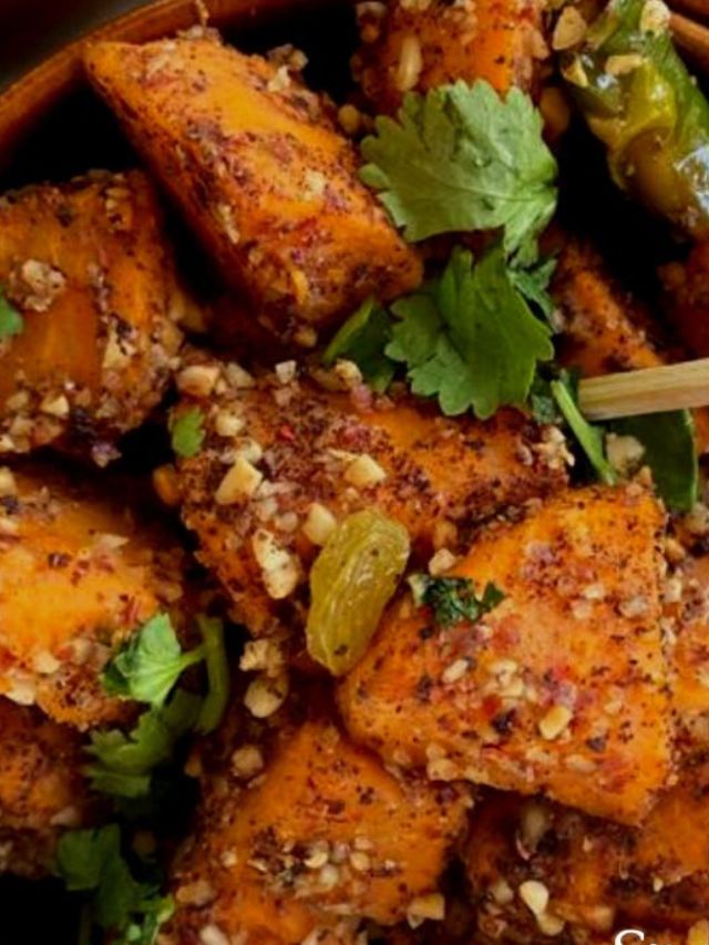 हिवाळ्यात बनवून खा चटपटीत अन् पौष्टिक रताळ्याची चाट