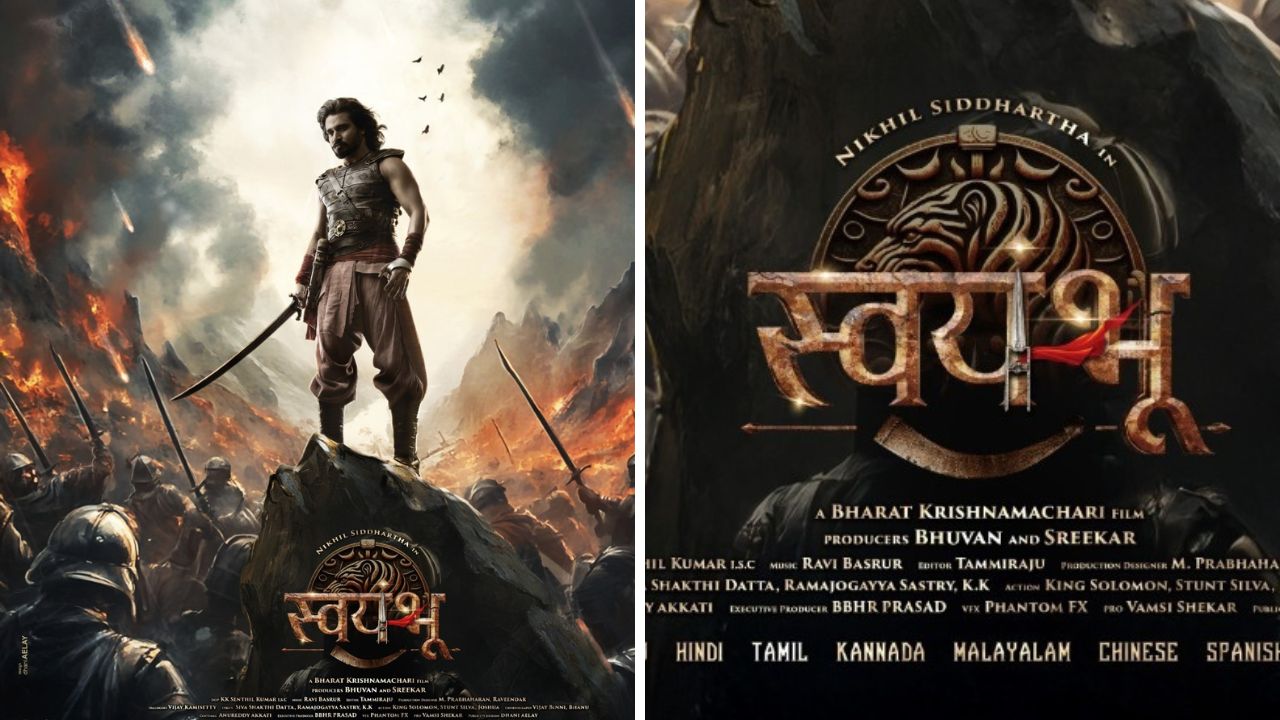 स्वयंभू’ मेकर्सची मोठी घोषणा! निखिल सिद्धार्थची पॅन इंडिया फिल्म ‘या’ दिवशी थिएटर्समध्ये होणार रिलीज!