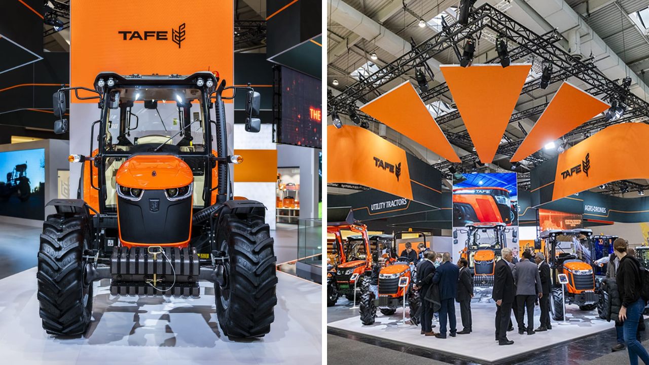 जर्मनीच्या कृषी तंत्रज्ञान प्रदर्शनात भारतीय कंपनीचा डंका! सादर केले इलेक्ट्रिक आणि हायब्रीड ट्रॅक्टर्स