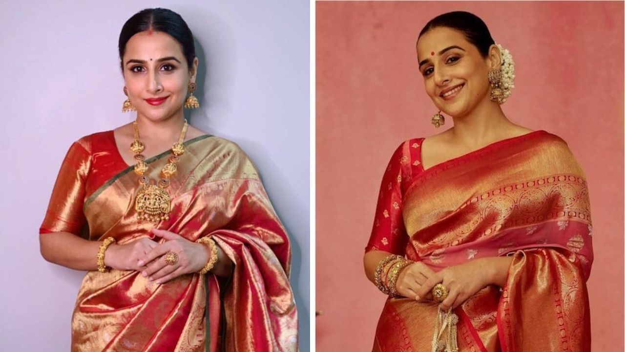 सर्वच महिलांना कांजीवरम सिल्क साडी नेसायला खूप जास्त आवडते. ही साडी खास तामिळनाडूमध्ये तयार केली जाते. गर्भरेशमी काठ आणि अतिशय तलम पोत असणारी साडी दक्षिण भारताच्या काही भागांमध्ये ब्राईडल सिल्क साडी म्हणून सुद्धा ओळखली जाते. हल्ली सर्वच मुली लग्नाच्या रिसेप्शन लुकसाठी कांजीवरम साडीची निवड करतात.