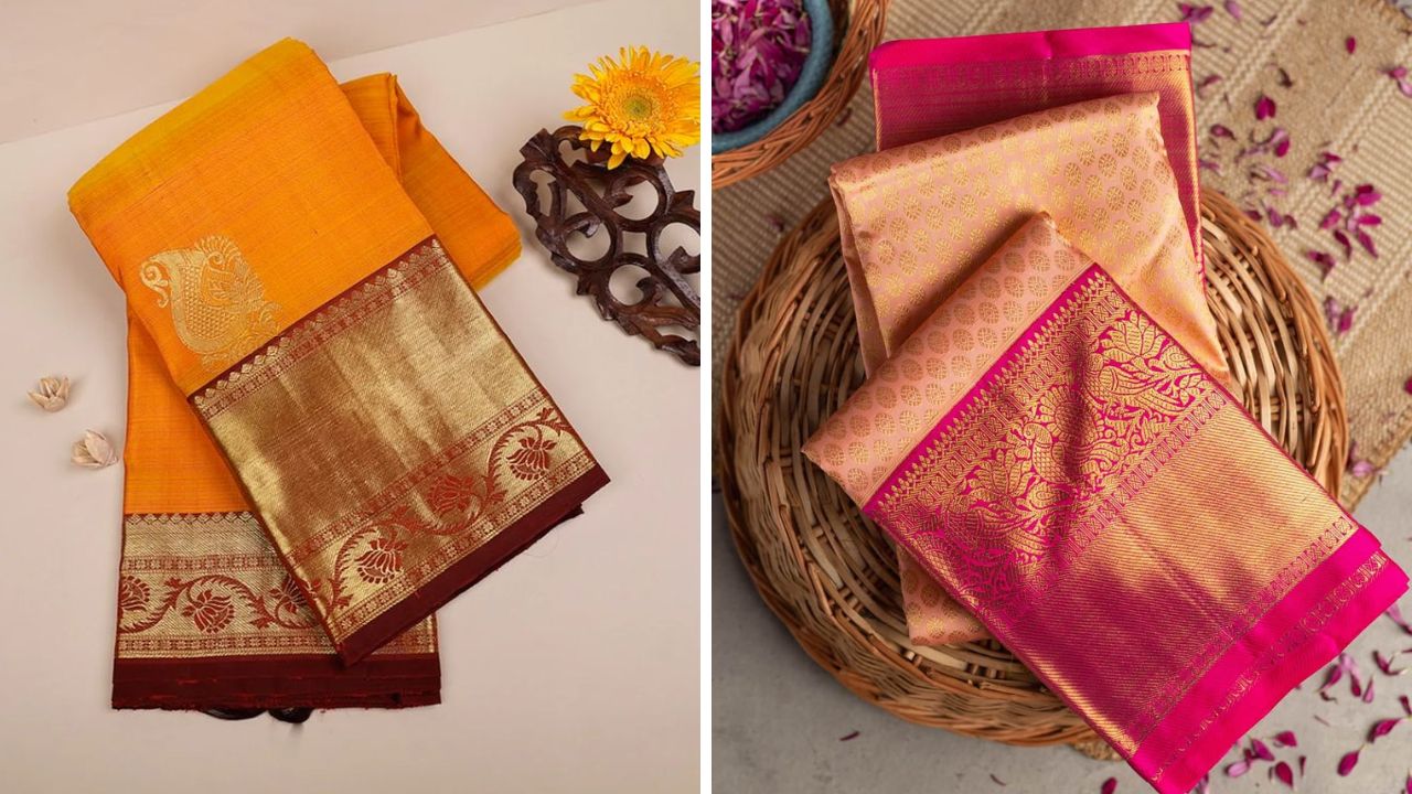 आंध्रप्रदेशची ओळख असलेली धर्मावरम सिल्क साडी जगभरात फेमस आहे. ही साडी अनंतपूर जिल्ह्यातल्या धर्मावरम शहरात विणली जाते. विणकामाच्या विशिष्ट पद्धतीसाठी, विविध रंग आणि साडीवरील उत्कृष्ट विणकामासाठी धर्मावरम सिल्क साडी प्रसिद्ध आहे. धर्मावरम सिल्क साडीचा काठ आकर्षक रंगाचा असतो. प्युअर धर्मावरम सिल्क साडीचे विणकाम दोन वेगवेगळ्या रांगांमध्ये केले जाते. यामुळे साडीवर चमकदार शाईन येते.