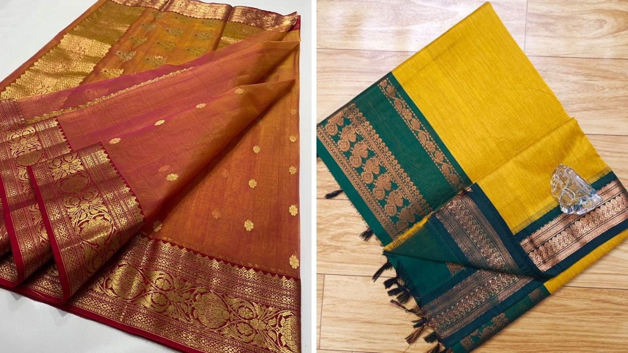 भारतातील तेलंगणामध्ये जोगुलांबा गढवाल या भागात गढवाल सिल्क साडी विणली जाते. गढवाल सिल्क साडीला २०० हुन अधिक वर्षांचा इतिहास लाभला आहे. राणी आधीलक्ष्मी देवम्मा यांनी वेगवेगळ्या राज्यातून आणलेल्या कारागिरांच्या कलेला प्रोत्सान दिले आणि त्यानंतर त्यांनी हस्तकला वाढवली. गढवाल सिल्क साडी अनेक वेगवेगळ्या रांगांमध्ये उपलब्ध आहे.