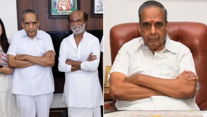 लीजेंडरी प्रोड्यूसर AVM Saravanan यांचे निधन; रजनीकांतच्या ‘शिवाजी द बॉस’ चित्रपटाचे होते निर्माते