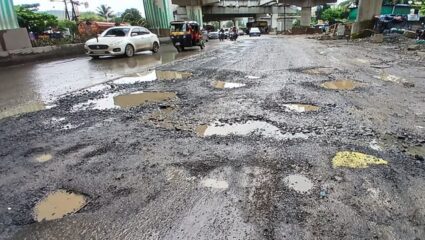 Accident News: घोडबंदरवर १० महिन्यांत १८ जण बळी, रस्त्याच्या दुरवस्थेमुळे मृत्यू : उच्च न्यायालयाने घेतली गंभीर दखल