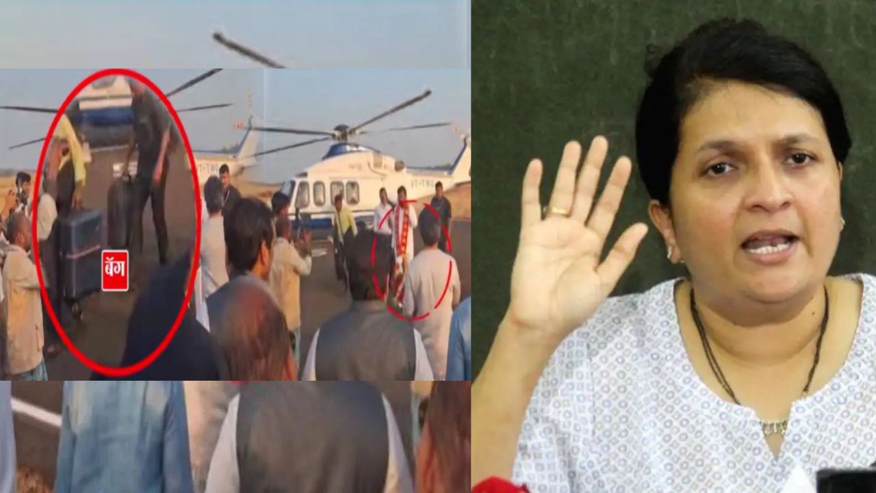 Anjali Damania : “शिंदेंनीं मालवणला दोन बॅग मधून काय आणले? पैसे होते?” अंजली दमानियांचा सवाल