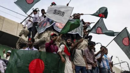 निवडणुकीच्या तोंडावर बांगलादेश रक्तरंजित! हसीना विरोधकाची डोक्यात झाडली गोळी