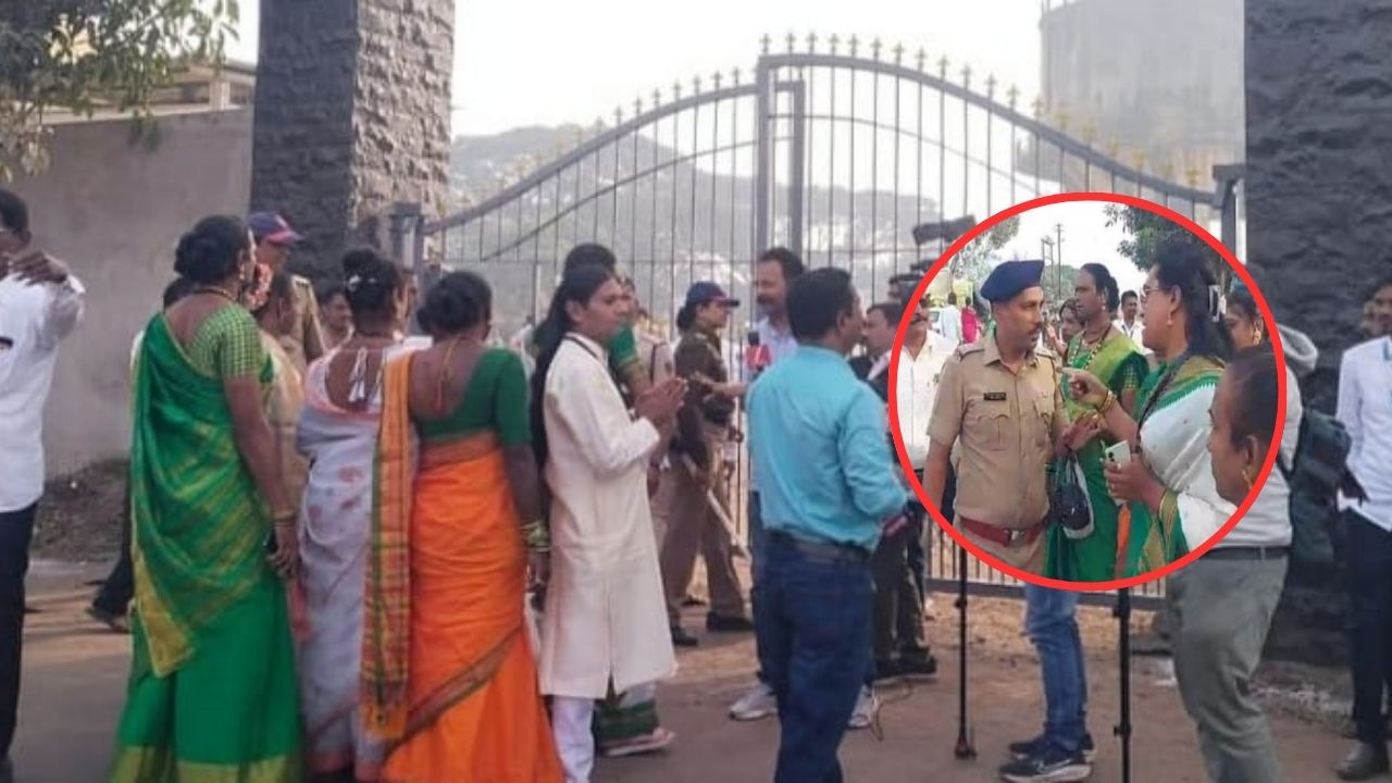 Maharashtra Local Body Election : कोल्हापूरच्या निवडणुकीमध्ये मिठाचा खडा? कागलमध्ये मतदान केंद्रावर पोलीस अन् तृतीयपंथीचा वाद