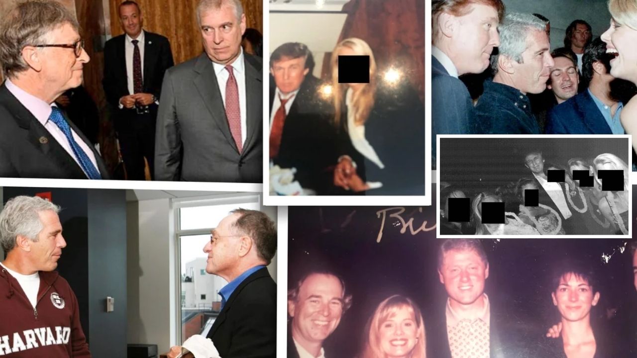 epstein photos trump clinton bill gates andrew scandal files
