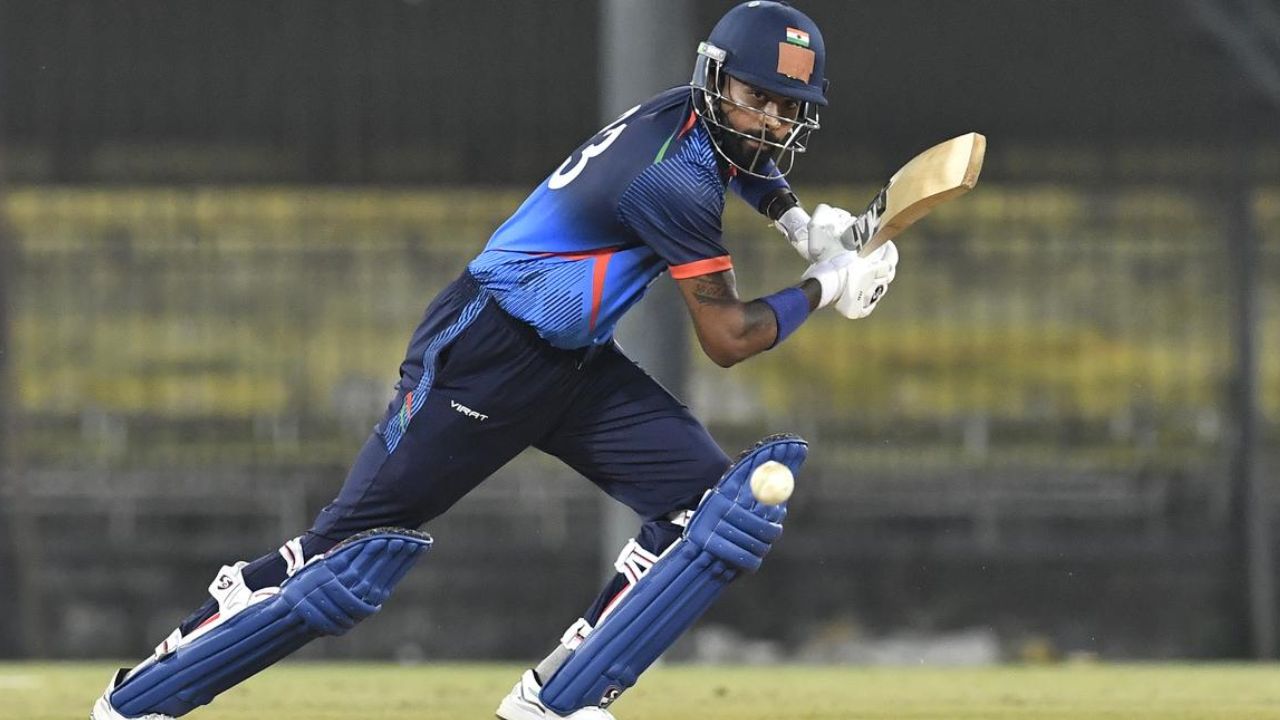 Syed Mushtaq Ali Trophy : दुखापतीनंतर हार्दिक पांड्याची डरकाळी! बॅटने उडवून दिली खळबळ; संघाला मिळवून दिला एकहाती विजय 