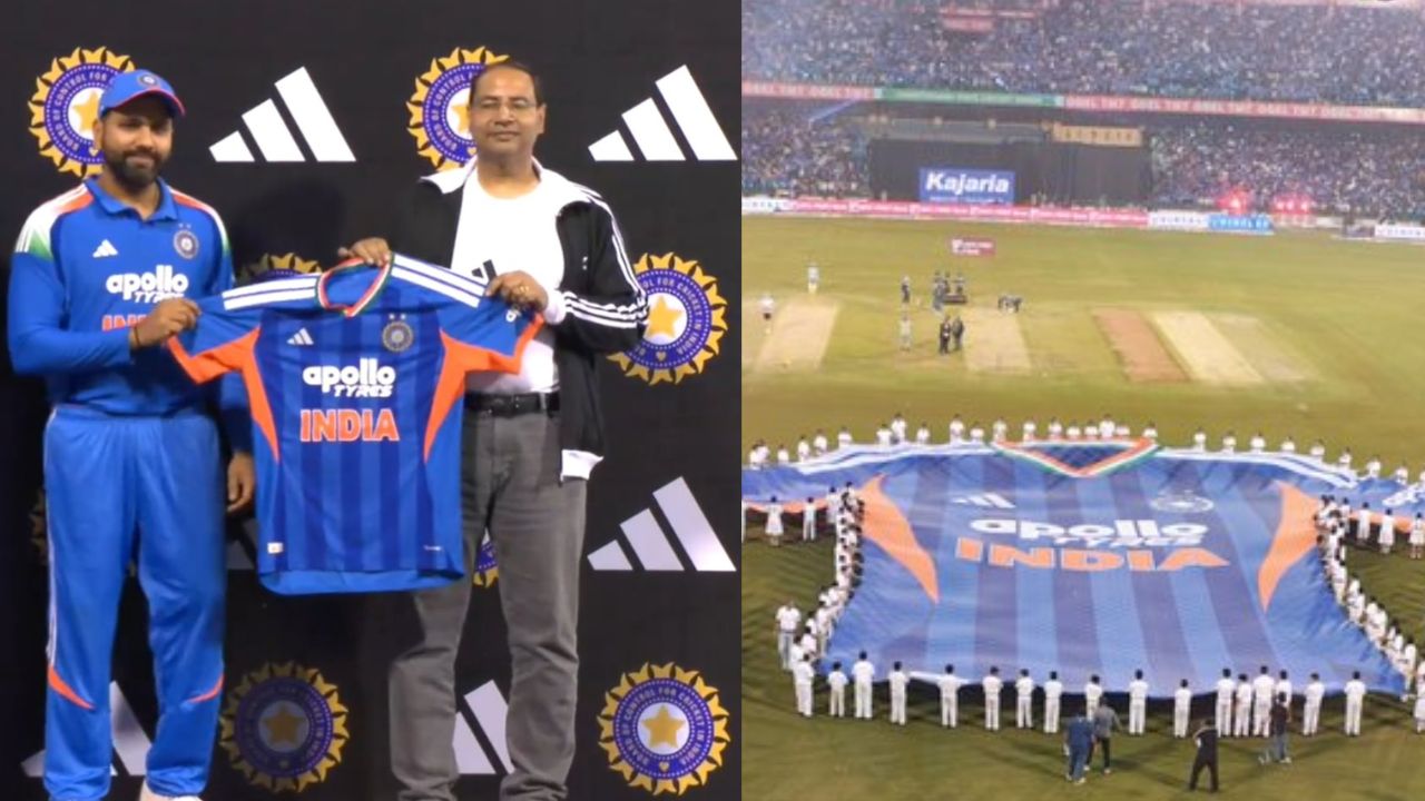 भारताचा नवा अवतार पाहिलात का? T20 World Cup 2026 साठी BCCI कडून नव्या जर्सीचे अनावरण