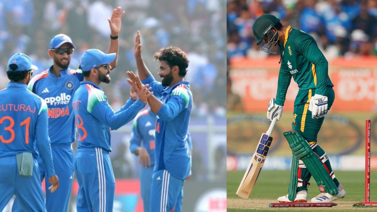IND vs SA 3rd ODI : दक्षिण आफ्रिकेचे भारतासमोर 271 धावांचे लक्ष्य; डी कॉकचे शानदार शतक 