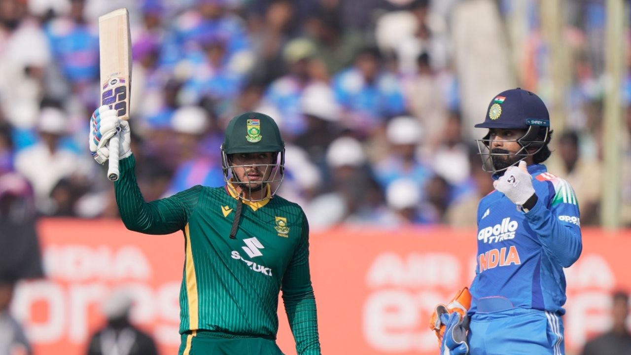 IND vs SA 3rd ODI : क्विंटन डी कॉकच्या वादळात डिव्हिलियर्स-गिलख्रिस्टचे विक्रम बेचिराख! विशाखापट्टणमध्ये शतकी नजराणा 