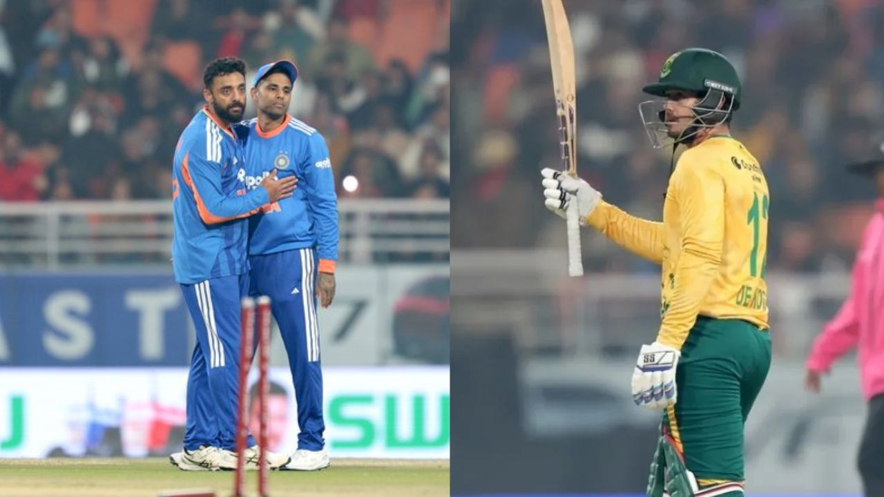 IND vs SA 2nd T20 : चंदीगडमध्ये क्विंटन डी कॉकचे वादळी अर्धशतक! दक्षिण आफ्रिकेचे भारतासमोर 214 धावांचे लक्ष्य; चक्रवर्ती चमकला 