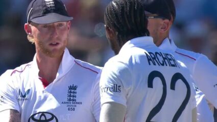 Ashes series 2025 : स्टोक्स-आर्चर यांच्यात मैदानातच राडा! ऑस्ट्रेलियाविरुद्धच्या सामन्यात इंग्लंडच्या खेळाडूंचे थरार नाट्य; VIDEO
