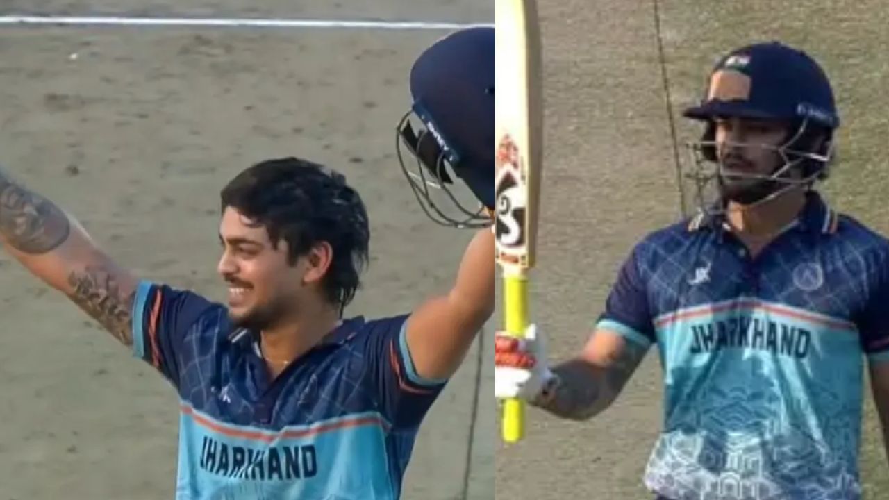 SMAT FINAL : इशान किशनचे 45 चेंडूत शतक! हरियाणाला पराभूत करत झारखंडने कोरले Syed Mushtaq Ali Trophy जेतेपदावर नाव 