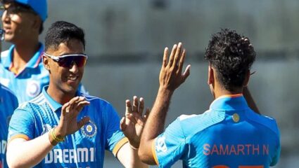 IND U19 vs SL U19 : सेमीफायनलमध्ये भारताकडून श्रीलंकेचा धुव्वा! दिमाखात केली दहाव्यांदा अंतिम फेरीत एंट्री 