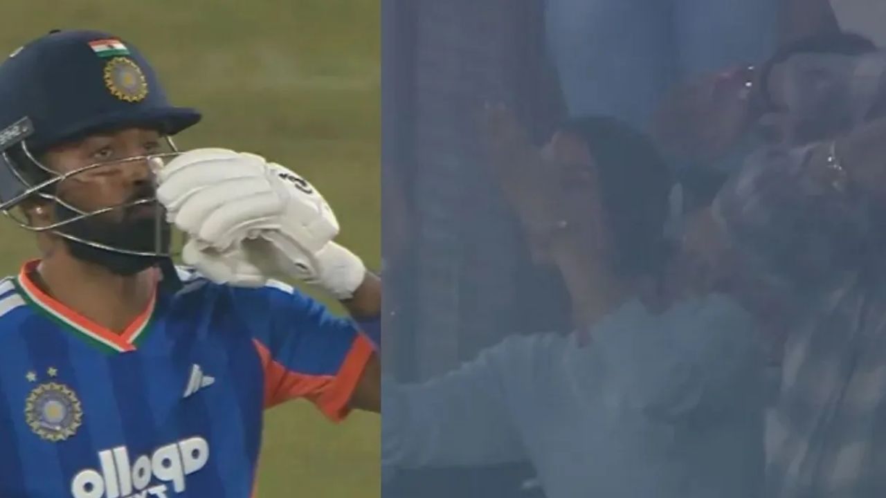 IND vs SA 5th t20I : हार्दिक पांड्याचा रोमॅंटिक अंदाज! अर्धशतक ठोकताच माहिका शर्माला दिला फ्लाइंग किस