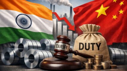 भारताचा चीनला दणका! स्वस्त स्टील आयातींवर लादले भारीभरकम टॅरिफ ; 3 वर्षे भरावा लागणार कर