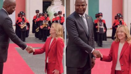 Giorgia Meloni Viral Video: मोजाम्बिकच्या अक्षांसोबतच्या ‘त्या’ भेटीवर मेलोनींनी दिली भन्नाट रिॲक्शन; Video व्हायरल