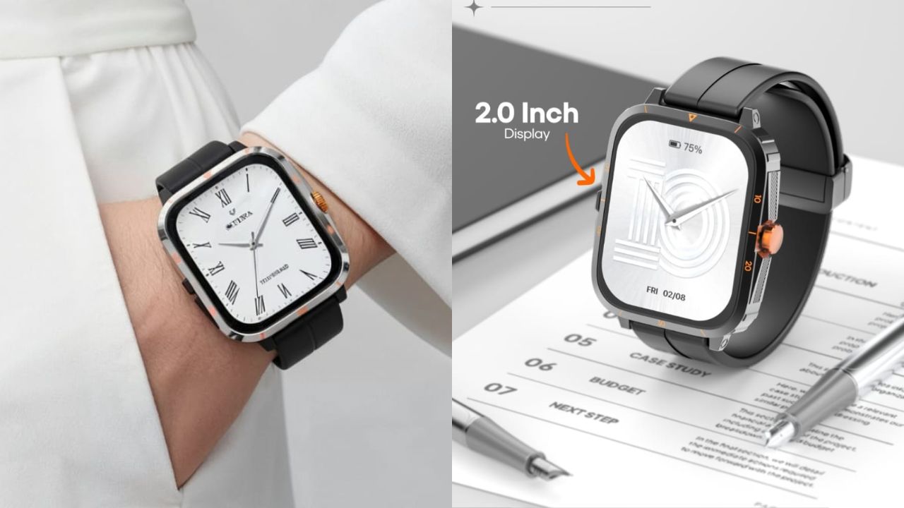 फक्त वेळ नाही, आरोग्यही सांभाळणार! 1300 रुपयांहून कमी किंमतीत खरेदी करा नवं स्मार्टवॉच, हार्ट रेट आणि ब्लड-ऑक्सीजनवर ठेवणार लक्ष