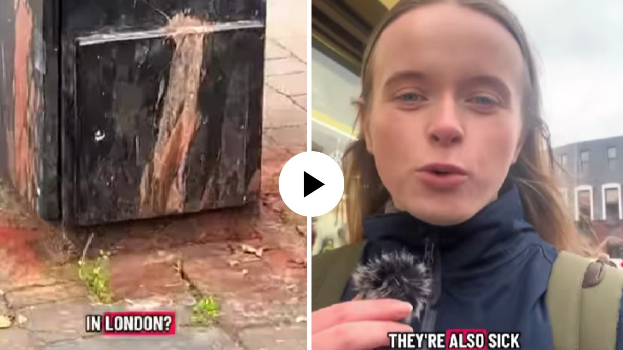 लंडनच्या रस्त्यांवरही पान-गुटखा थुंकण्याचा  घाणरेडा प्रकार; परदेशी महिला पत्रकाराच्या व्हिडिओने उडाली खळबळ