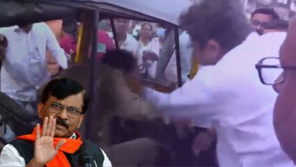 BJP MLA assaults rickshaw driver : भाजप आमदारांना कसला माज? मुंबईमध्ये रिक्षा चालकाला मारहाण, ठाकरे गट आक्रमक