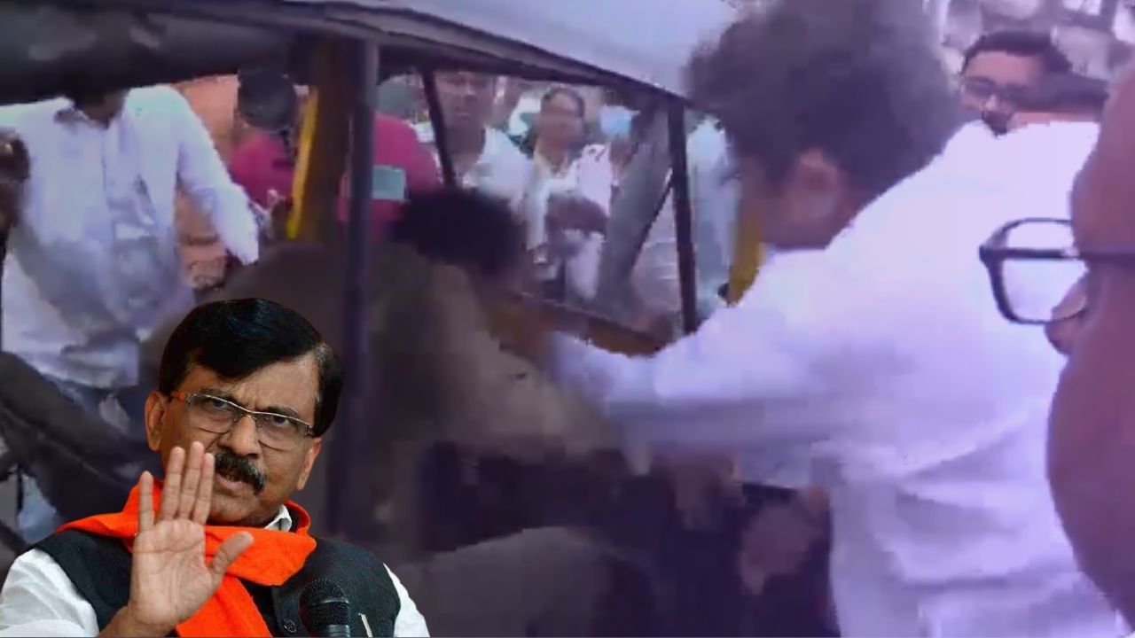 BJP MLA assaults rickshaw driver : भाजप आमदारांना कसला माज? मुंबईमध्ये रिक्षा चालकाला मारहाण, ठाकरे गट आक्रमक