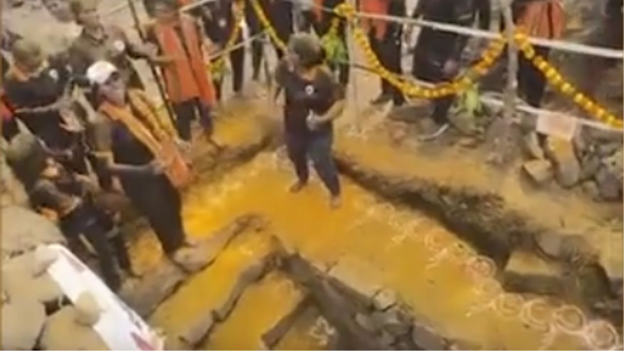 Raigad : तळगड किल्ल्यावर शिवकालीन गुप्त दरवाजा शोधण्यात दुर्गरत्न प्रतिष्ठानचे यश