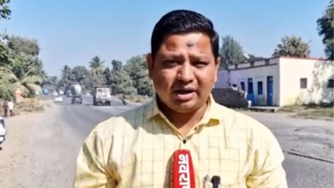 AHILYANAGAR : काम संथ, त्रास अनंत, २० वर्षानंतरही नगर मनमाड महामार्ग अपूर्णच; प्रवाशांचा संताप