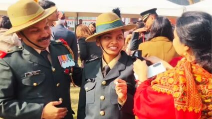 महाराष्ट्राची लेक ठरली देशाचा अभिमान; IMA मधून पहिल्यांदाच महिला ऑफिसर कॅडेट पास, कोल्हापूरच्या सई जाधव लेफ्टनंट