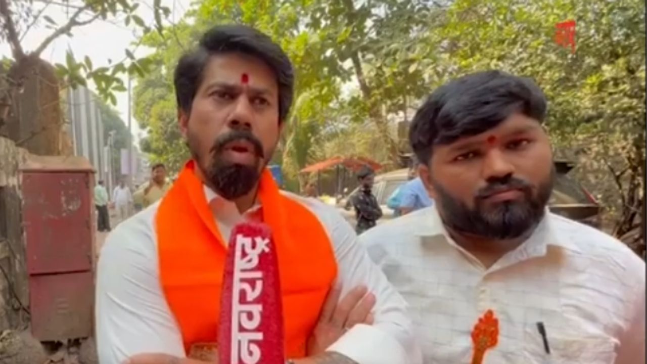 THANE : मनसेकडून पवन पडवळ यांचा उमेदवारी अर्ज दाखल; शिवसेना भाजप युतीला आव्हान