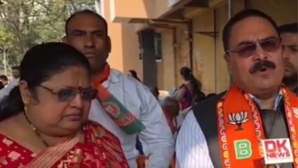 Mira bhayandar : भाजप उमेदवार नवीन सिंग यांचा अर्ज दाखल, मिरा-भाईंदरमध्ये शक्तीप्रदर्शन