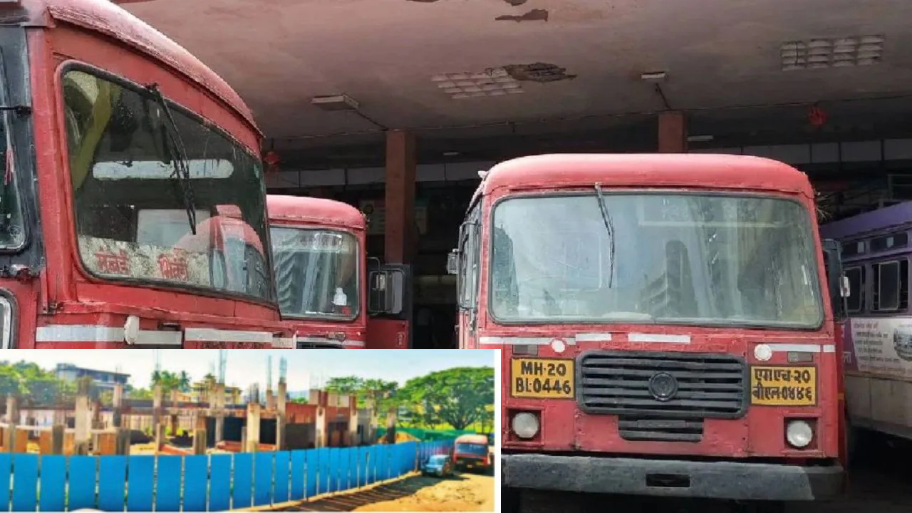 ‘लालपरी’च्या थांब्याचे वाजले तीनतेरा! निधीअभावी बसस्टँडचे काम ठप्प; प्रवाशांचा संताप